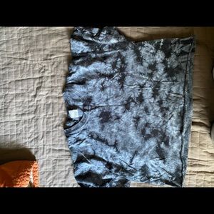 tie dye crop top